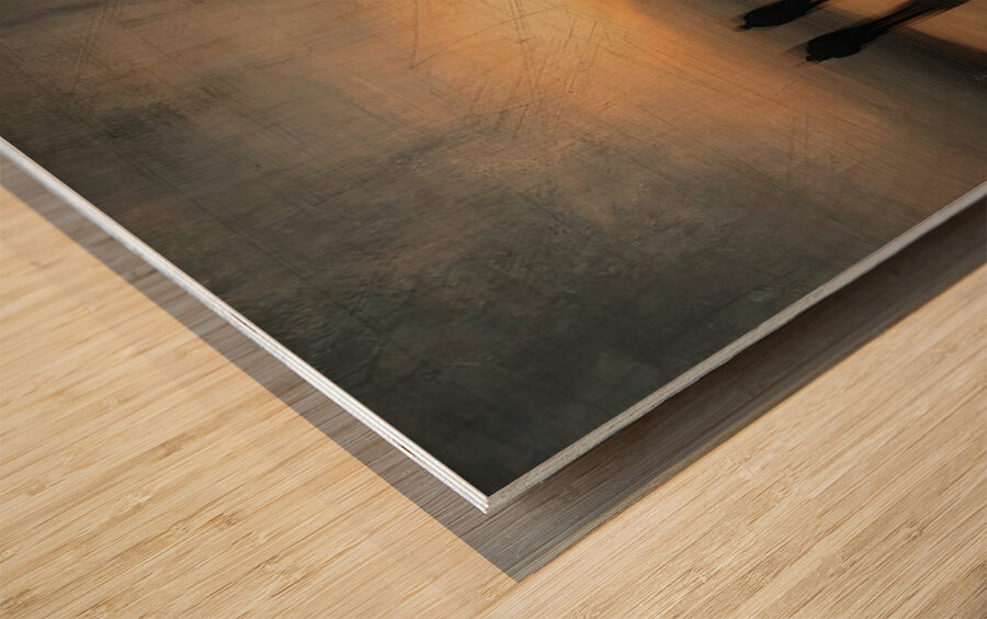 Between Tide and Time Wood print