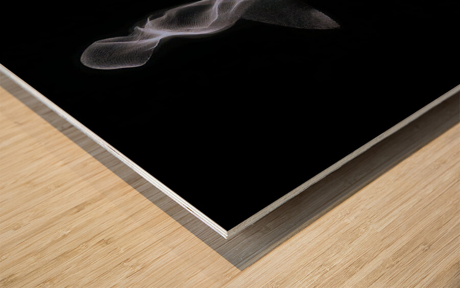 The Light That Lingers Wood print