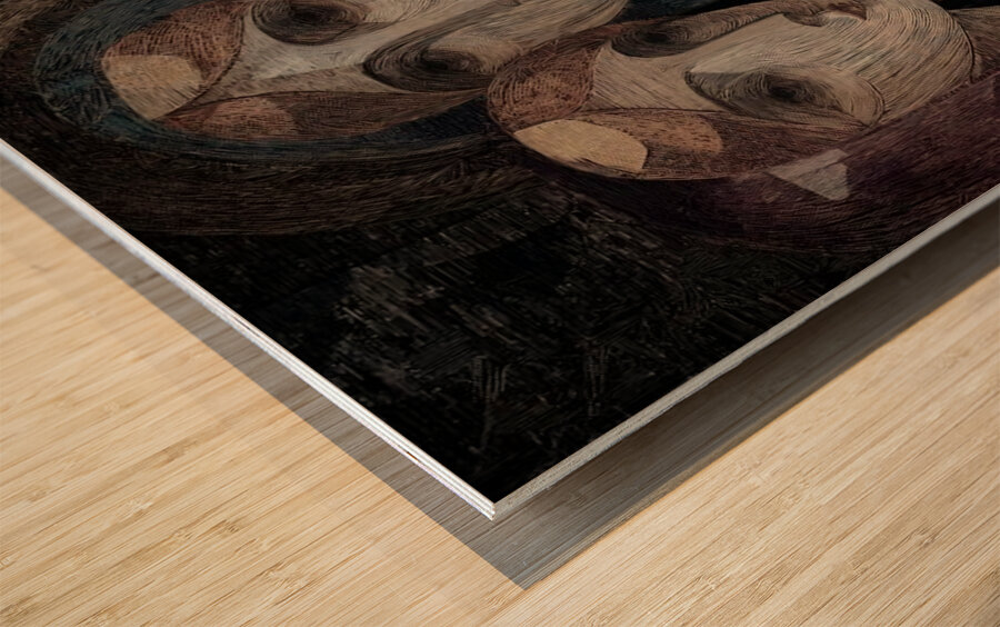 Beyond the Thin Line Wood print