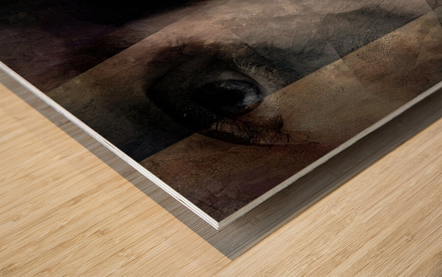 Unfinished Wood print