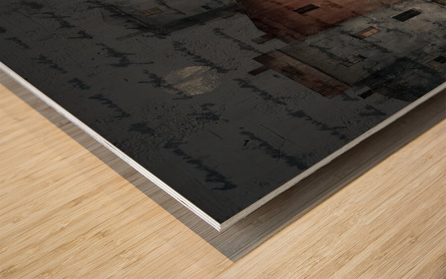 The Sin Inside the Prayer Wood print