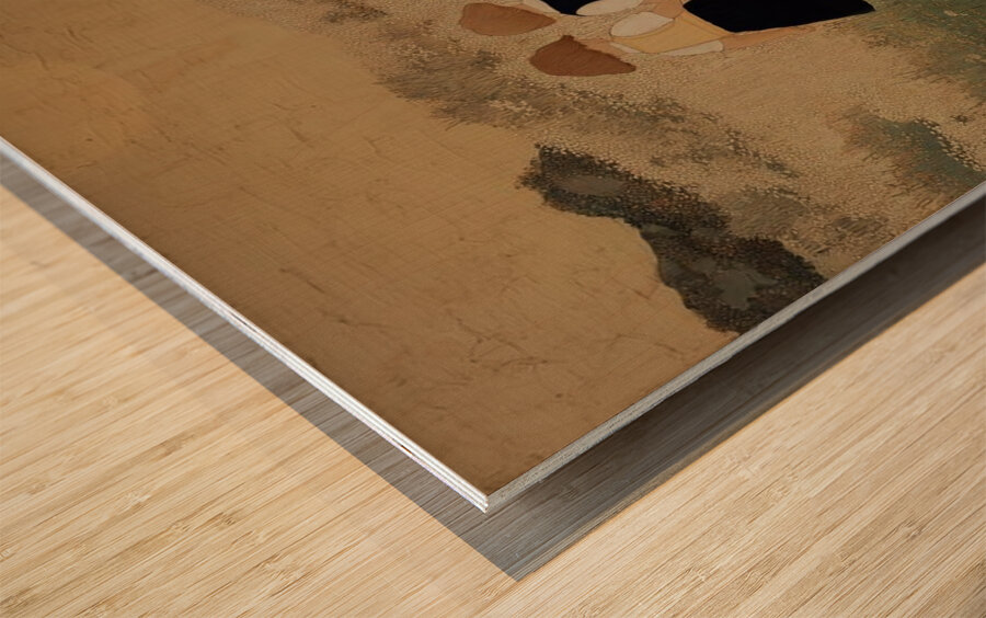 Before We Knew the World Wood print