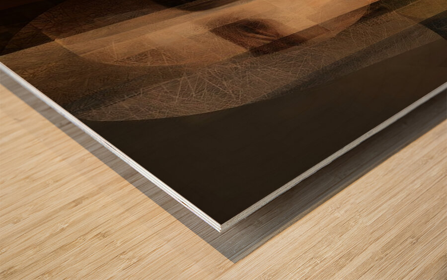 The Heresy of Light Wood print