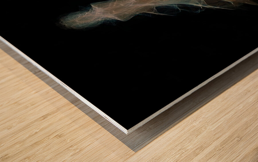 The Shape Before a Name Wood print