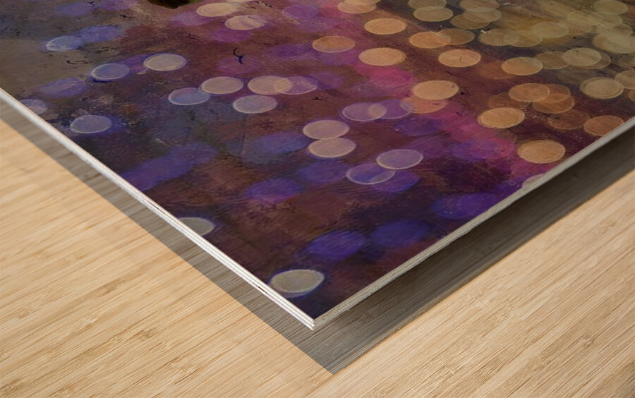 Where Light Waits Wood print