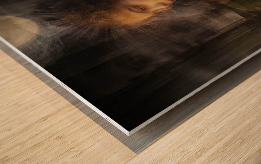 Collape Before Renewal Wood print