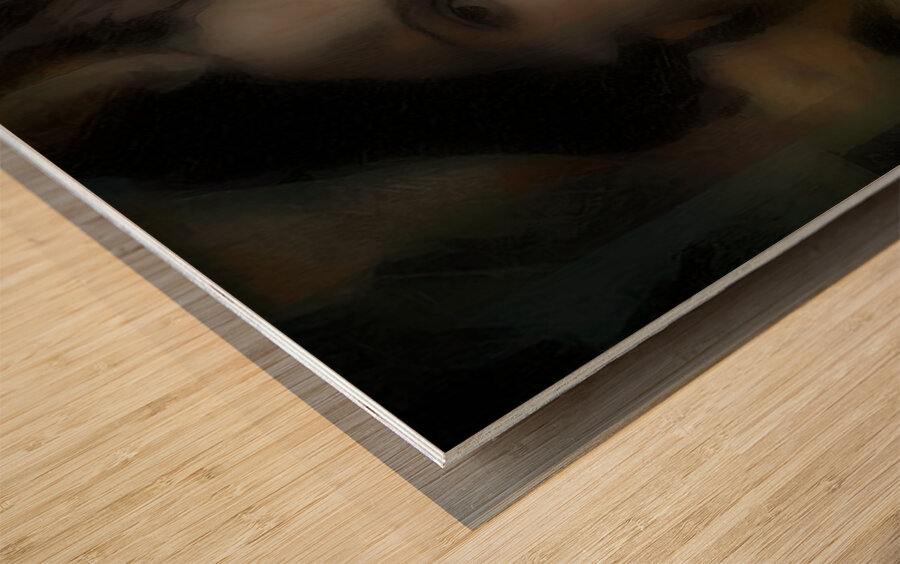 Faded Porcelain Wood print