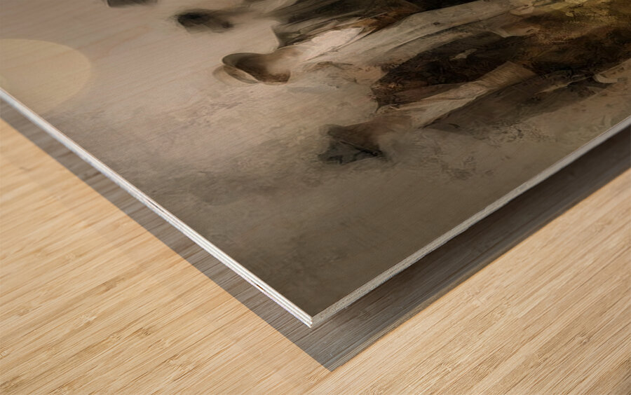 The Unnamed Five Wood print