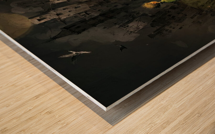 Inheritance of Ruins Wood print