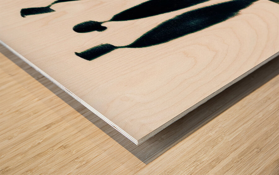 Restorative Silence Wood print