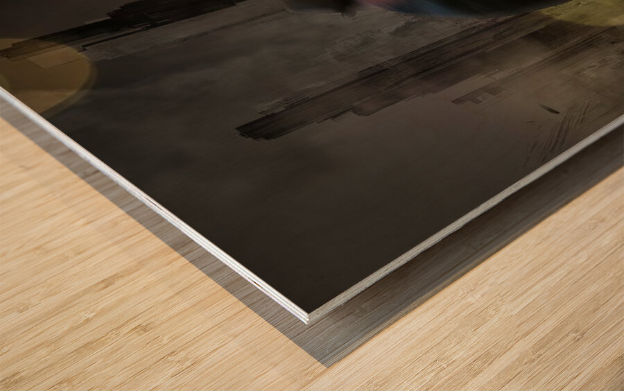 Passing Through Time Wood print