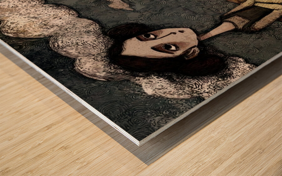 Cloud Bound Thoughts Wood print