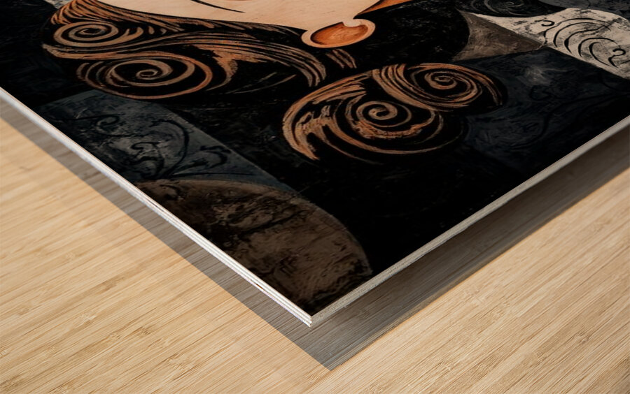 The Shape of Thought Wood print