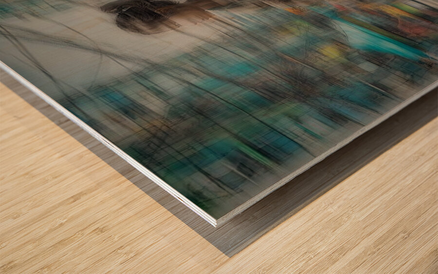 Futures in Color Impression sur bois