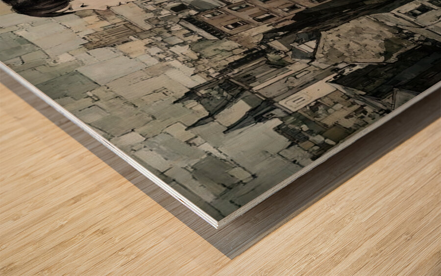 Before Becoming Impression sur bois