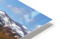 American Valley Winter HD Metal print