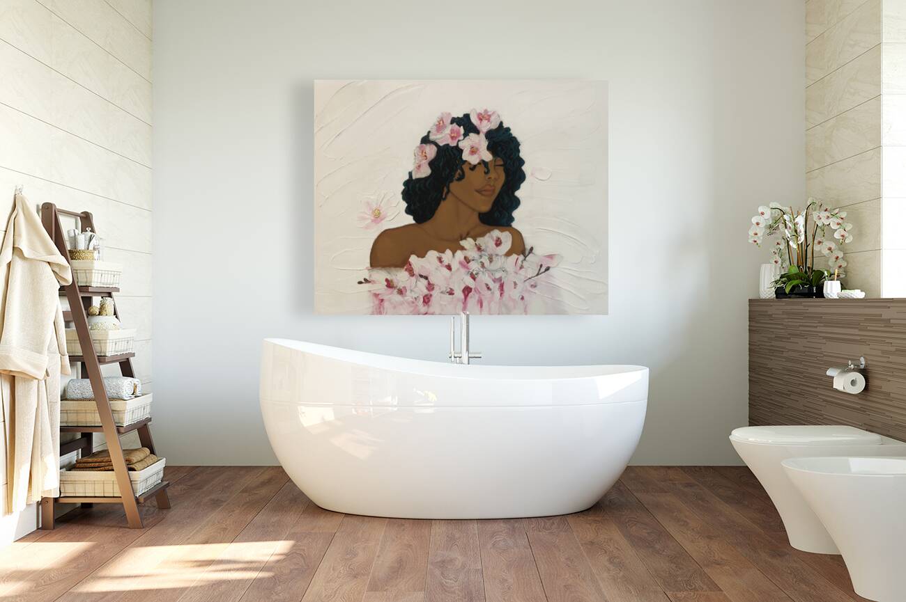 Kept Oil Painting Print Reproduction