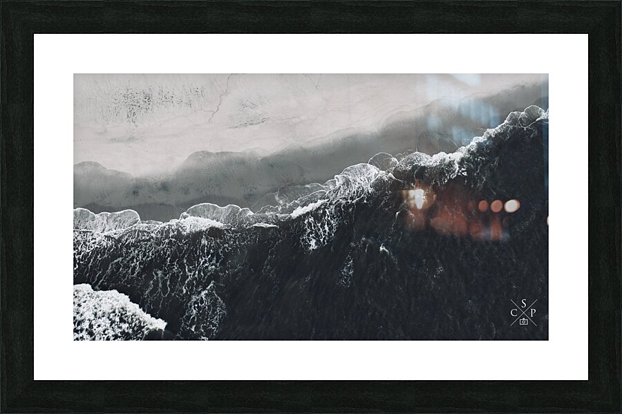 Dark Shores Picture Frame print