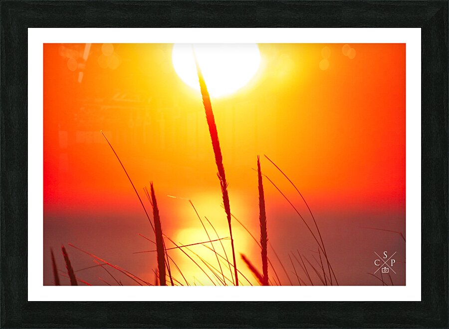 Golden Hour Picture Frame print