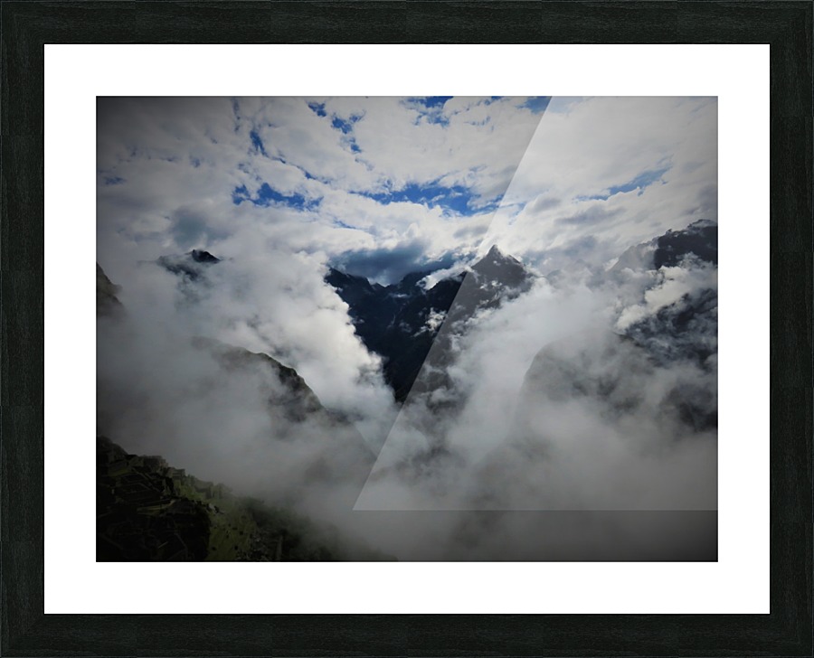 Machu Pichu Picture Frame print