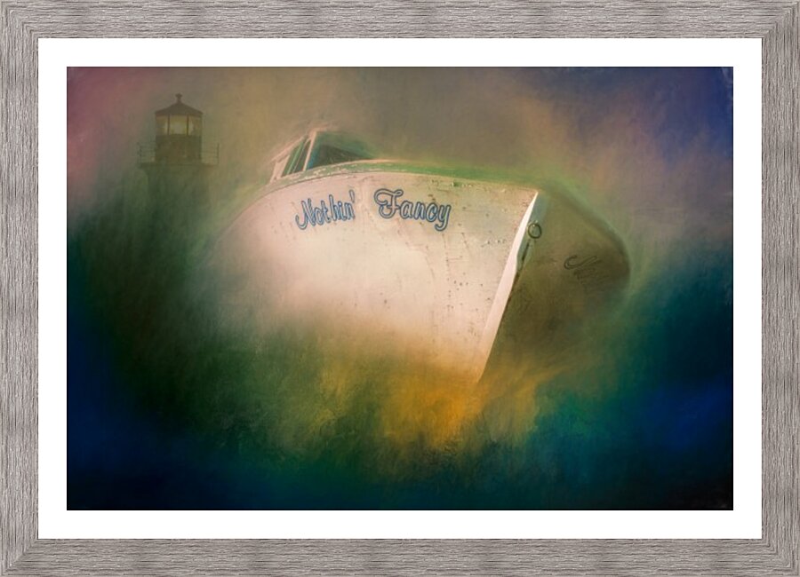 Nothin Fancy Picture Frame print