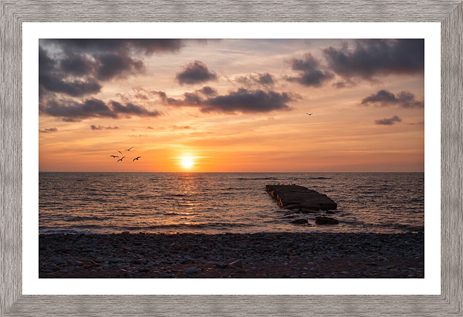 Goodnight from la Bloc Picture Frame print