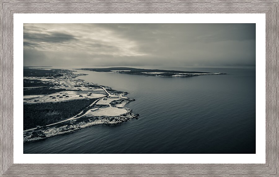 Cheticamp_and_Harbour Picture Frame print