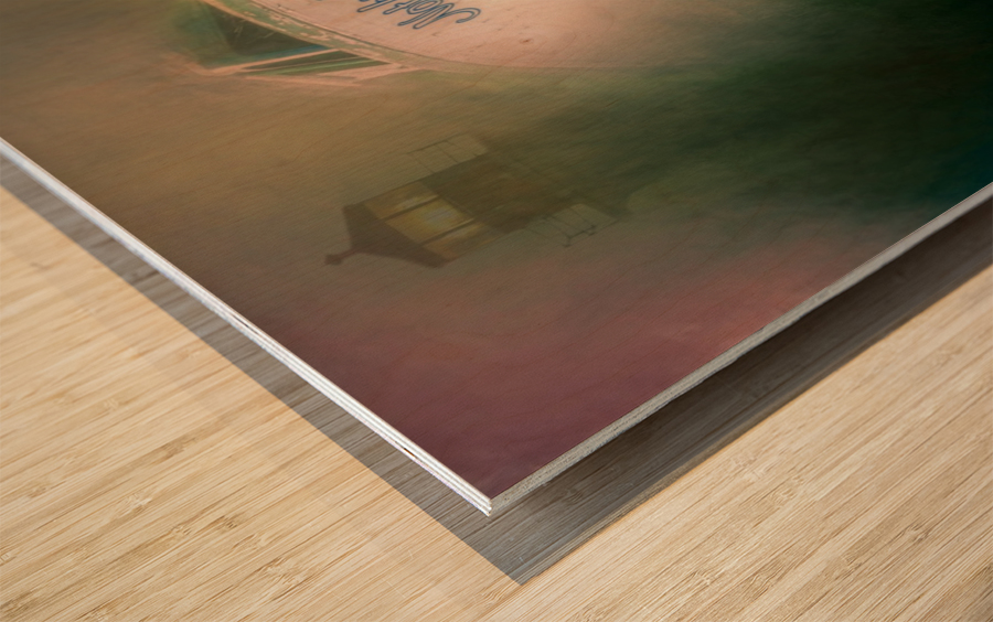 Nothin Fancy Wood print