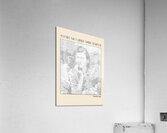 Portret van Florence Owens Thompson ascii art Acrylic Print