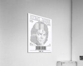 Receipt Art - Michael Jackson Acrylic Print