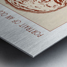 Portrait of an Old Man with Beard – Vincent van Gogh Metal print