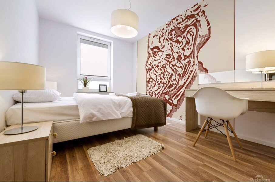 Portrait of an Old Man with Beard – Vincent van Gogh Mural print