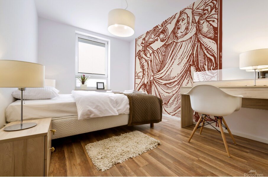 The Abbot Mural print