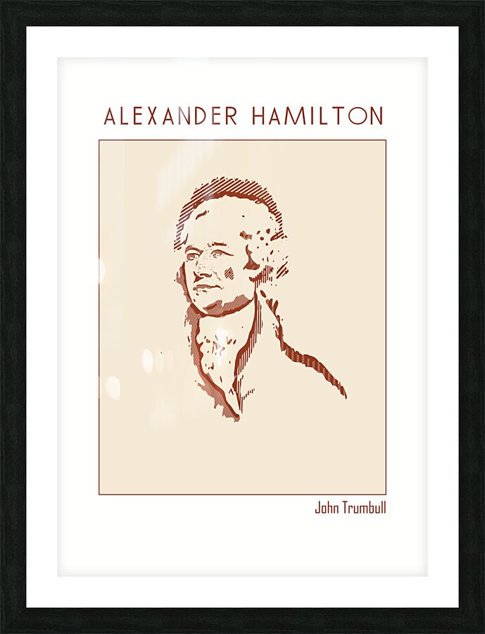 Alexander Hamilton – John Trumbull Picture Frame print