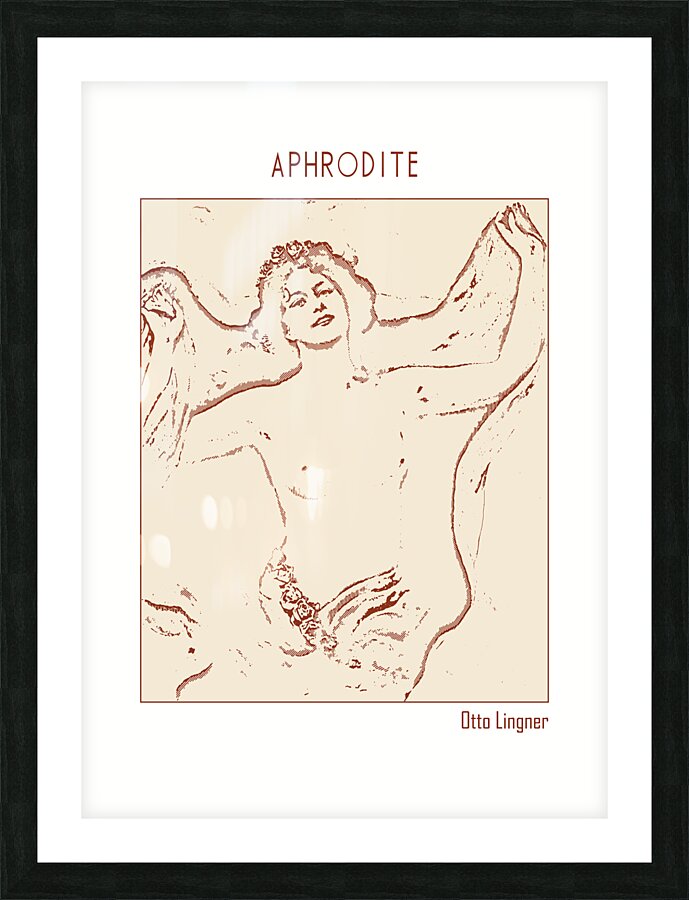 Aphrodite – Otto Lingner Picture Frame print