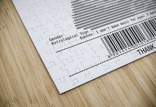 Receipt Art – Adele   Doa Project puzzle