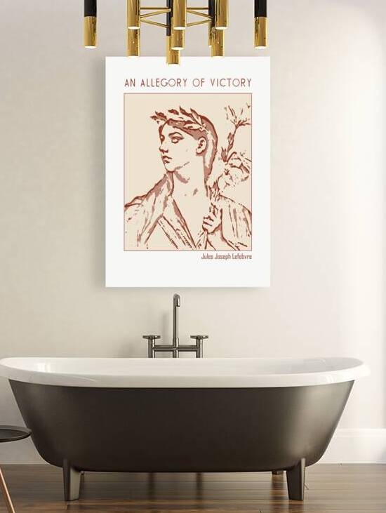 An Allegory Of Victory – Jules Joseph Lefebvre. by Doa Project