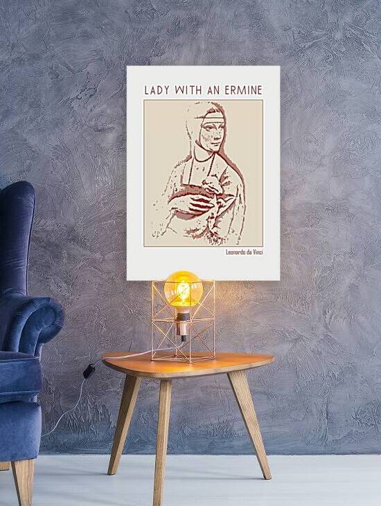 Lady with an Ermine – Leonardo da Vinci by Doa Project