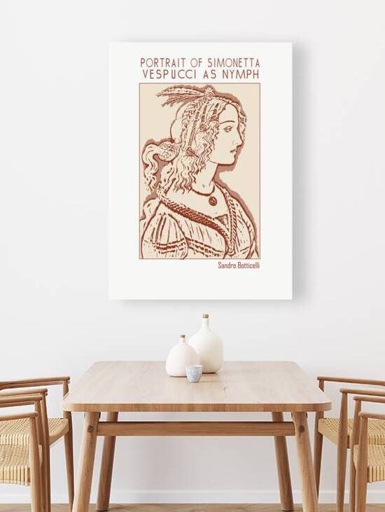 Portrait of Simonetta Vespucci as Nymph  by Doa Project