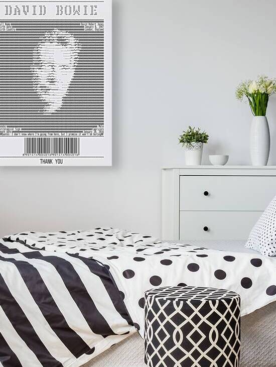 Receipt Art – David Bowie Quotes by Doa Project