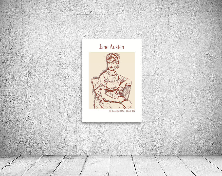 Jane Austen   Wall Preview