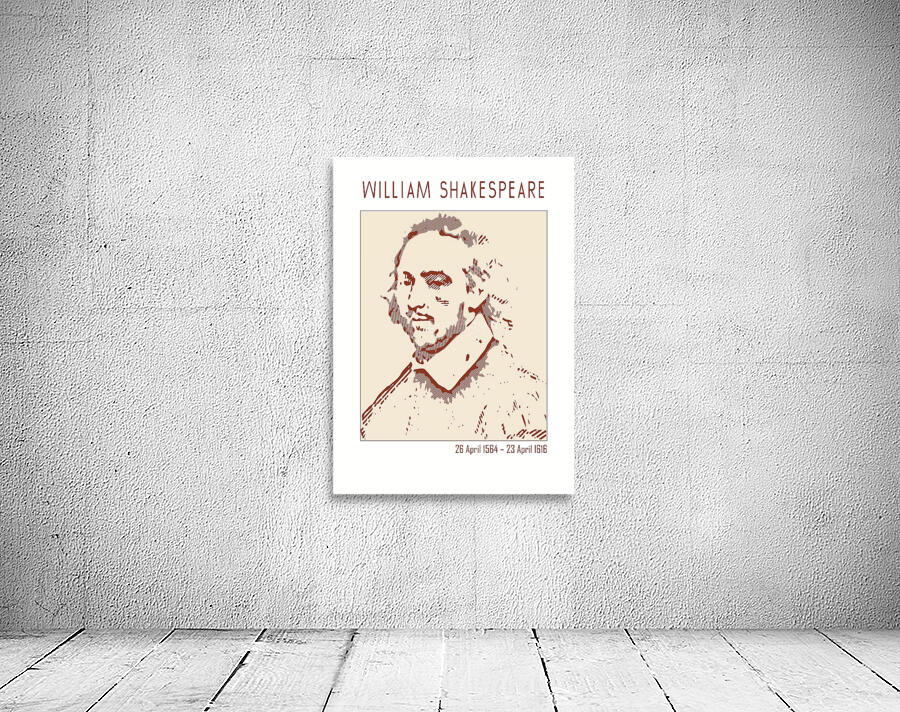William Shakespeare   Wall Preview