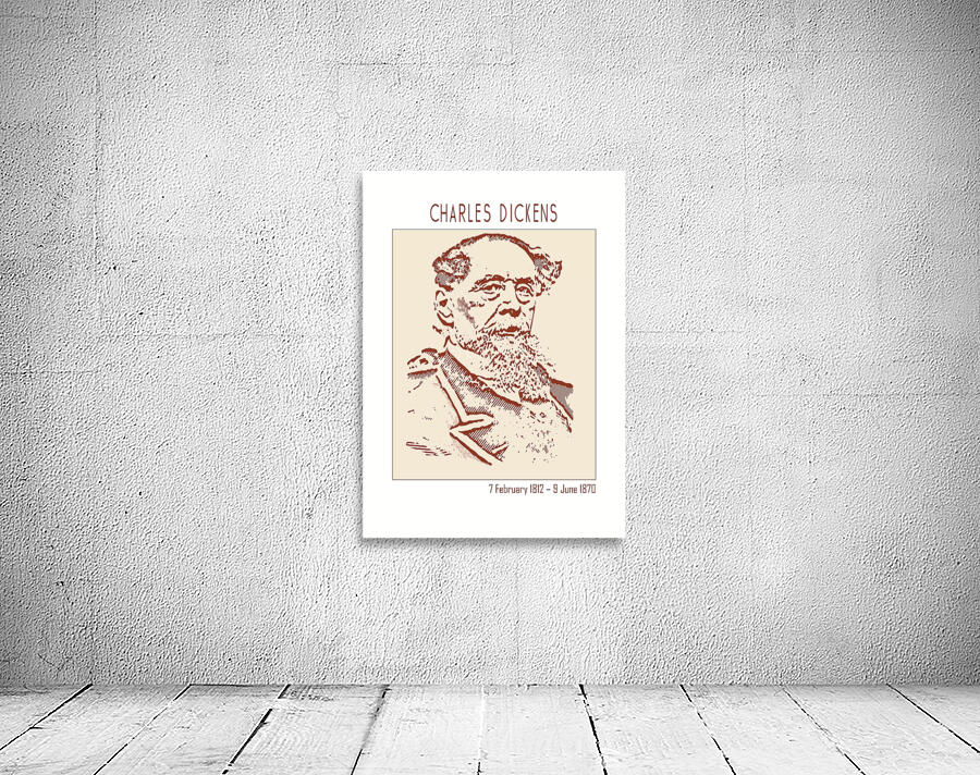 Charles Dickens   Wall Preview