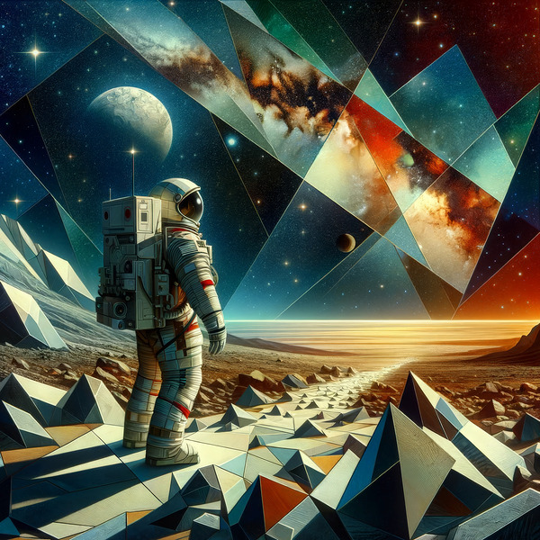 Astronaut in Multiverse Digital Download