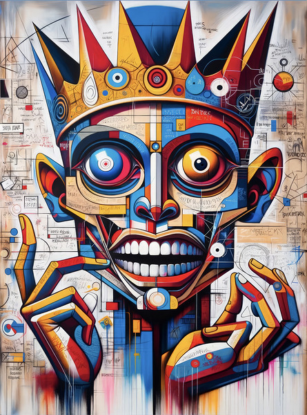 Vibrant King Digital Download