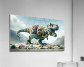 Threadosaurus Rex Acrylic Print