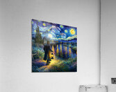 Stars by the River Acrylic Print