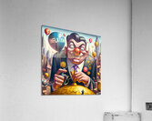 Face of Inflation Acrylic Print