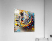 3D Paint Abstract Acrylic Print
