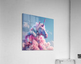 Cotton Candy Unicorn Acrylic Print